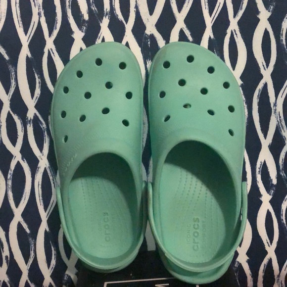 Turquoise crocs! - Picture 3 of 3
